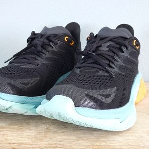 HOKA ONE ONE Men’s Clifton Edge (10.5) Black, Aquarelle